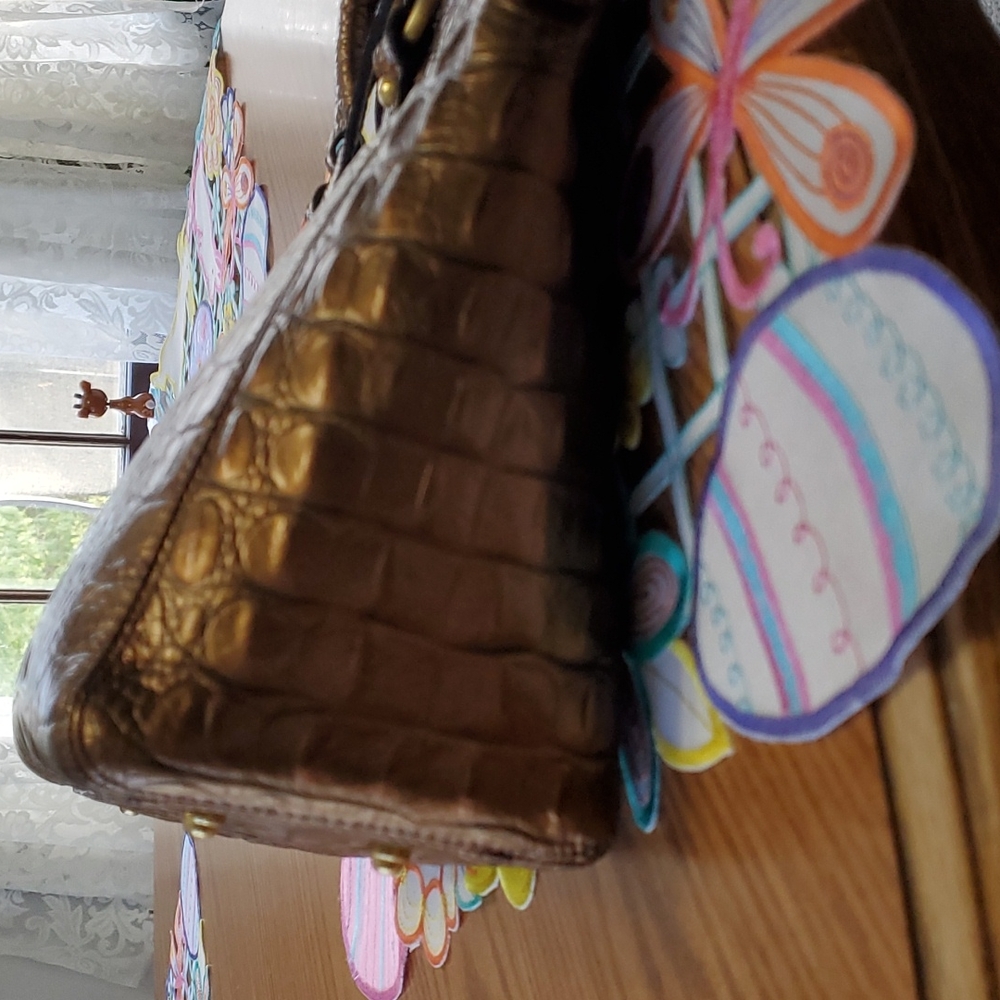 Brahmin Purse With Multi Color Wallet - image 5